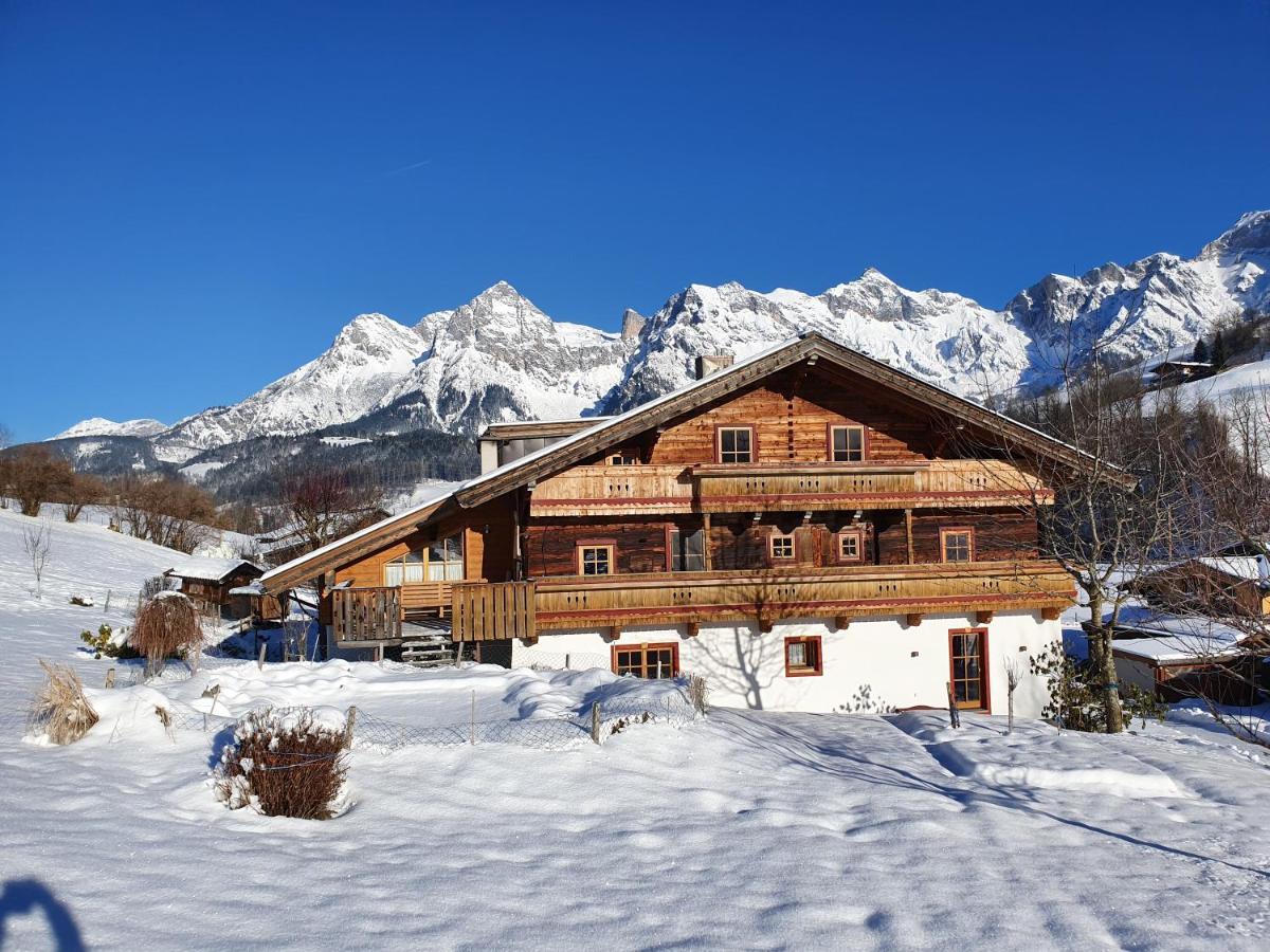Ferienwohnung Steinernes Meer Maria Alm am Steinernen Meer Buitenkant foto
