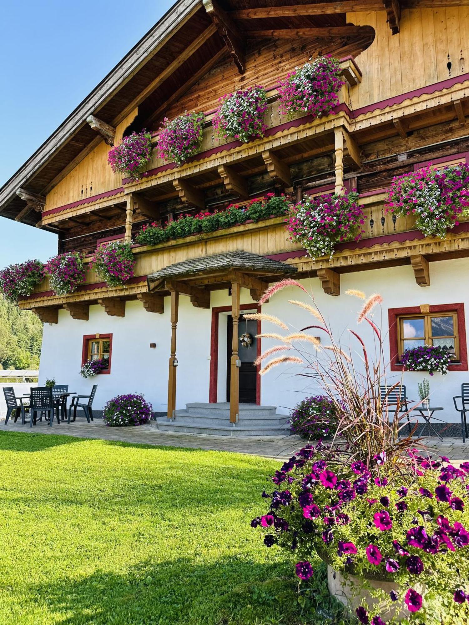 Ferienwohnung Steinernes Meer Maria Alm am Steinernen Meer Buitenkant foto